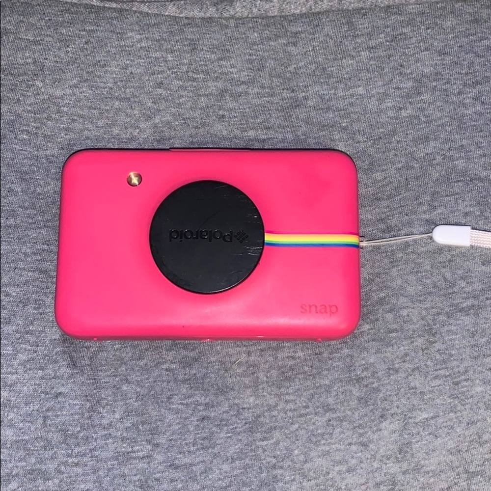 Polaroid snap instant digital camera.